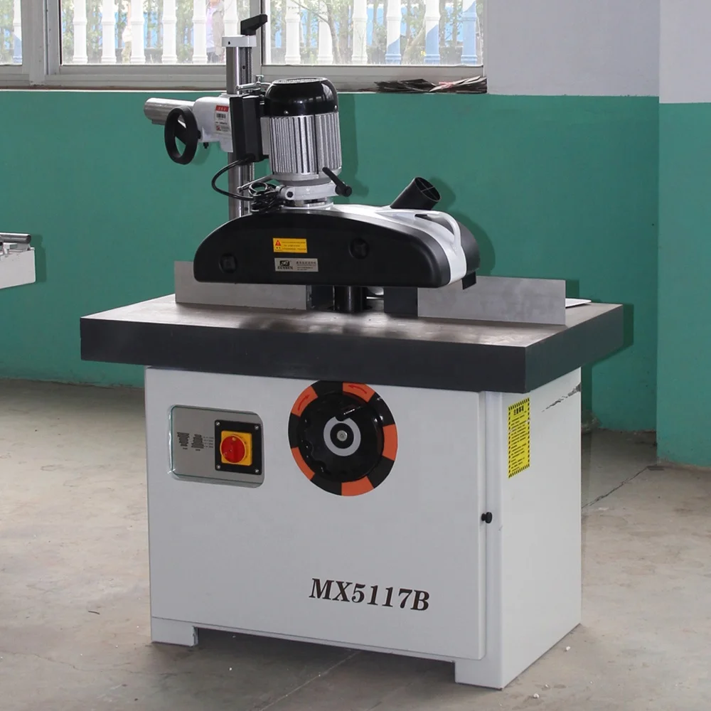 High Performance Motor and Milling Cutter Practical Professional Vertical Spindle Moulder for Construction Works