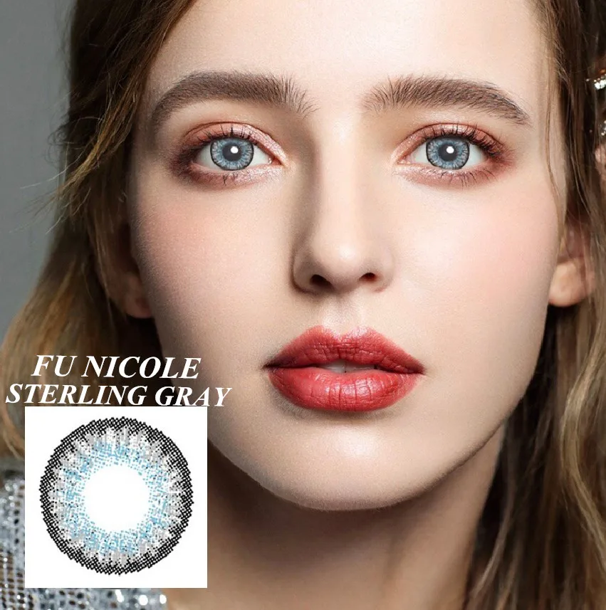 FU NICOLE 2021 Classic color contact lenses United States sell well Rapid delivery