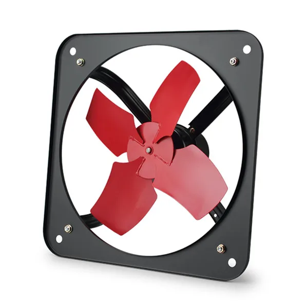 metallic wall mounted industrial ventilation fan with grid/industrial exhaust fan price/Square industrial exhaust fan