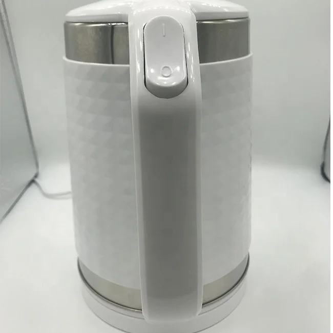 Home appliance kitchen boiling milk stainless steel+double wall electric kettle 1.8L electric kettle cordless tea pot