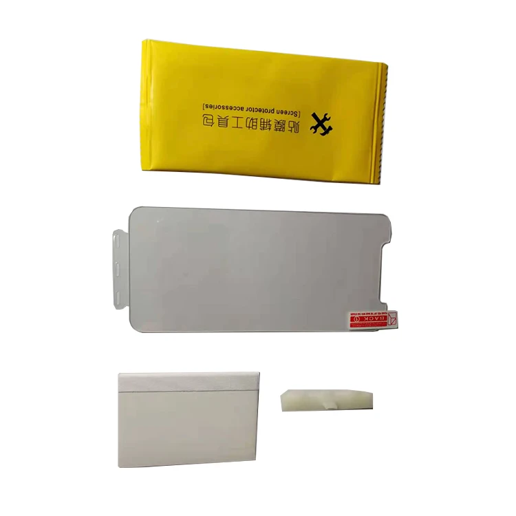 Wholesale price 9H new flexible fiber material security mobile phone screen protective film