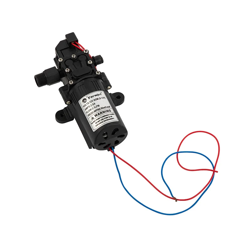 Farmjet 1Pcs Dc Motor Water Pump 12V 3.1Lpm Optional Diaphragm Pump Used For Irrigation and Agriculture