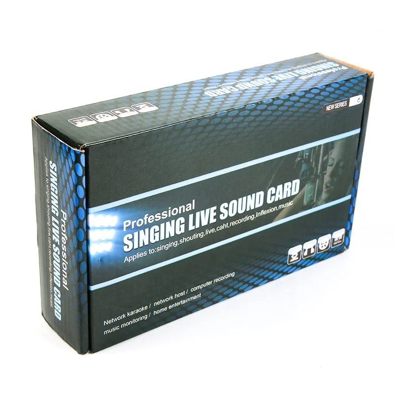
High quality portable v8 live streaming sounds card for phone 