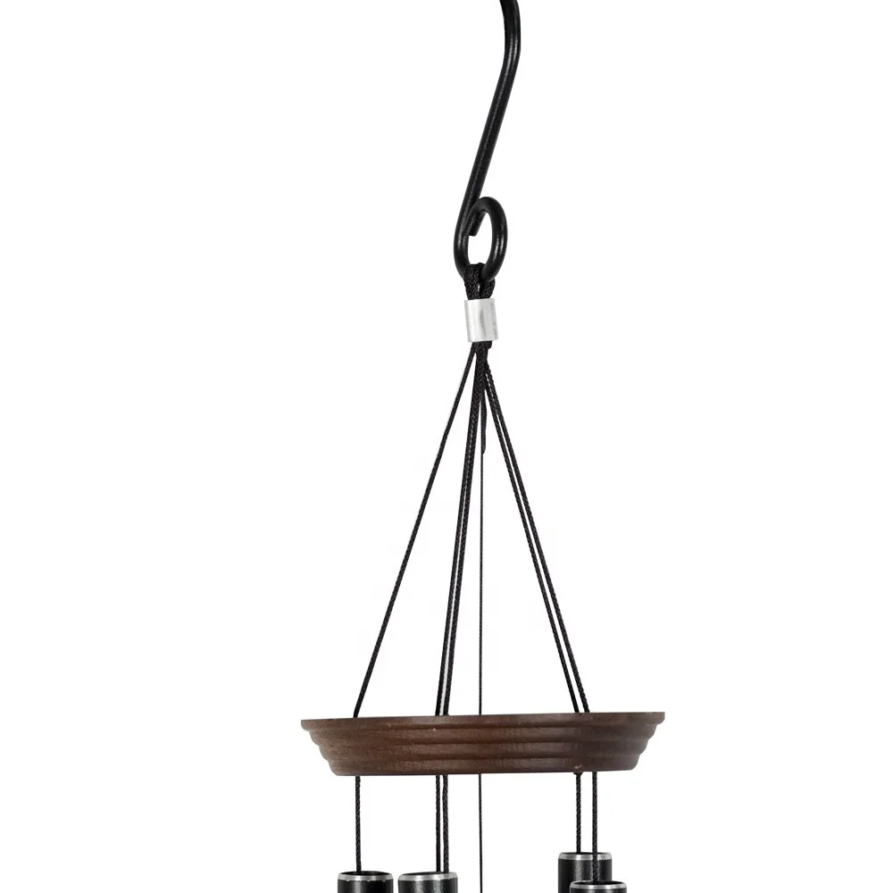 Wholesale Home Decoration 33 Inch Aluminum Tubes Wind chimes  five-tube wind chimes  Hanging Decor  Memorial Wind Chimes