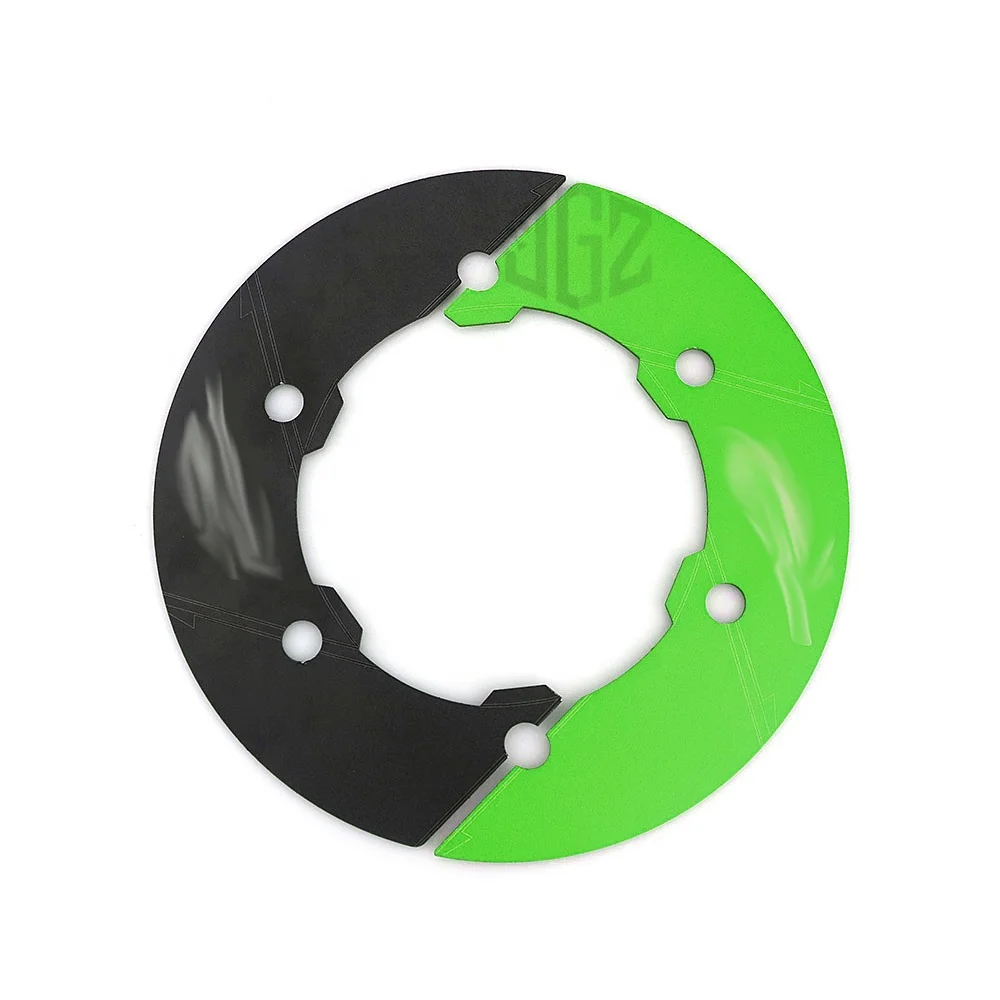 For KAWASAKI NINJA 400 Motorcycle CNC Transmission Belt Pulley Rear Wheel Sprocket Chain Cover Guard Accessories