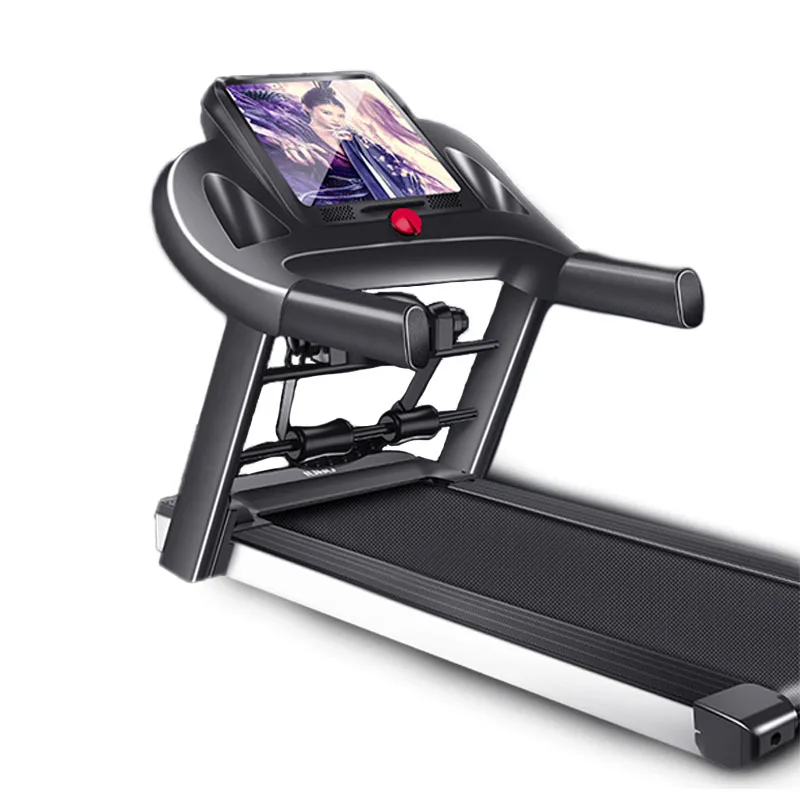 Home Fitness 3.5hp Motor Walking Running Exercise Machine Wifi Portable Foldable Electric Treadmill With Touch Led Screen