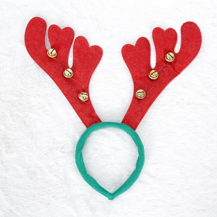 Variety Christmas Santa Headbands Reindeer Antlers Christmas Head Bands for Christmas Holiday New Years Decoration