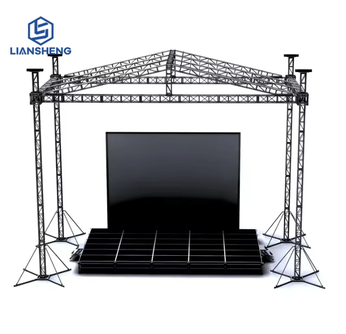 Aluminum Line Array DJ Stage Truss For Speaker Hanging  on sale