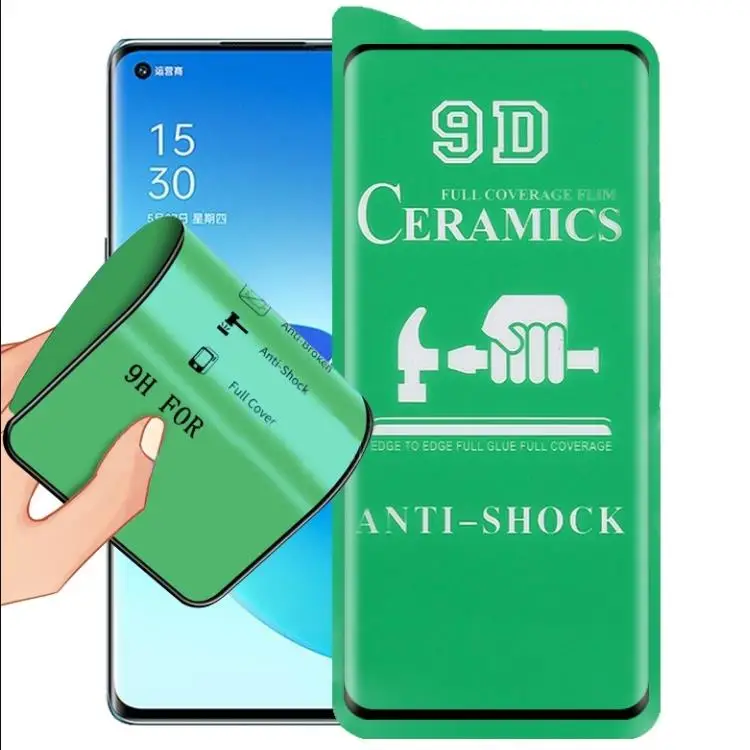 3D Curved Clear Anti Explosion 9D 100D Ceramic Screen Protector For Vivo S12 Pro iQOO 5 8 9 Pro X70 X50 Pro