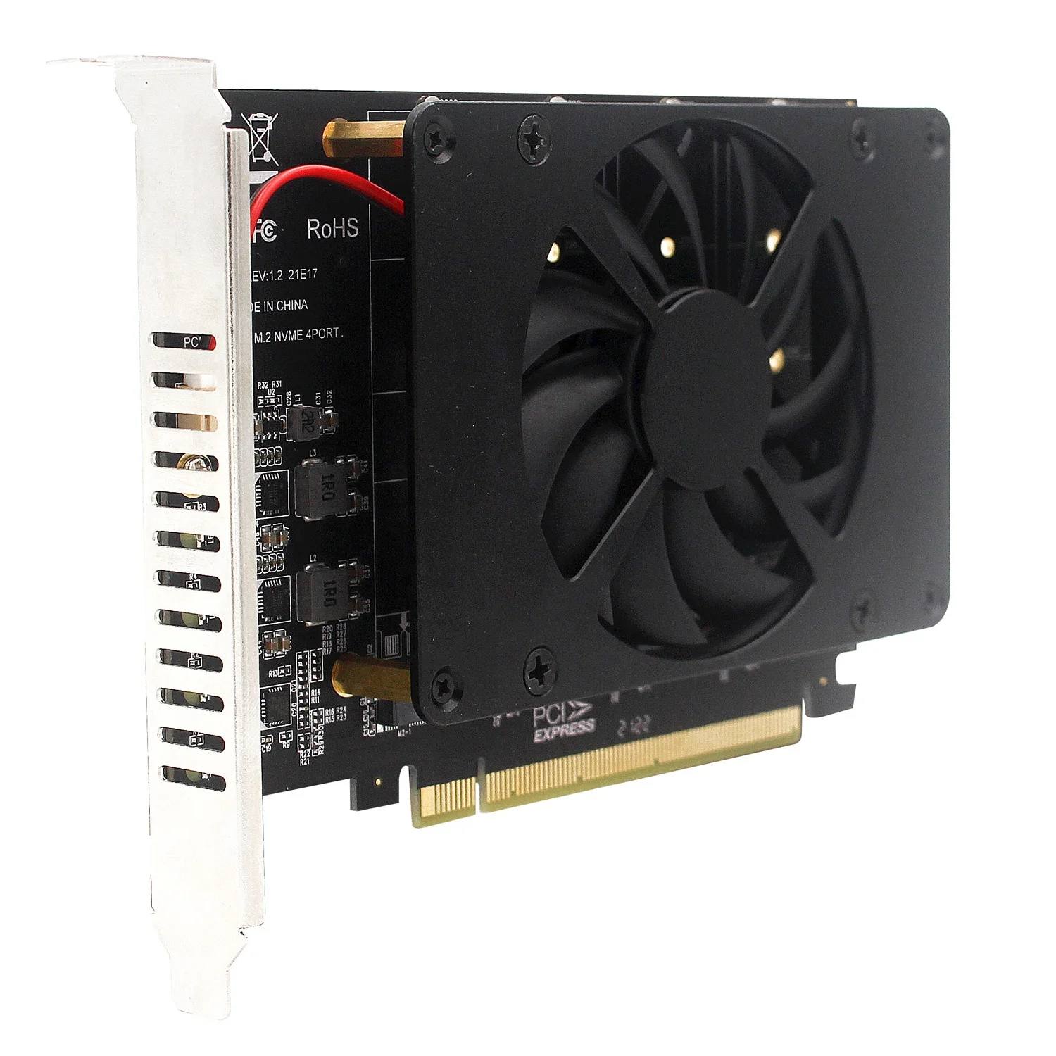 Переходник ssd nvme pcie-pci express с 1 на 4 слота, мини черные райзеры pci-e v011pro pcie 1x на 16x, Райзер gp