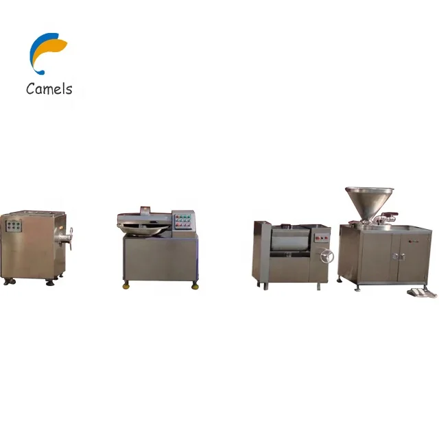 High Quality Hydraulic Sausage Making Stuffer And Twist Production Line Machine