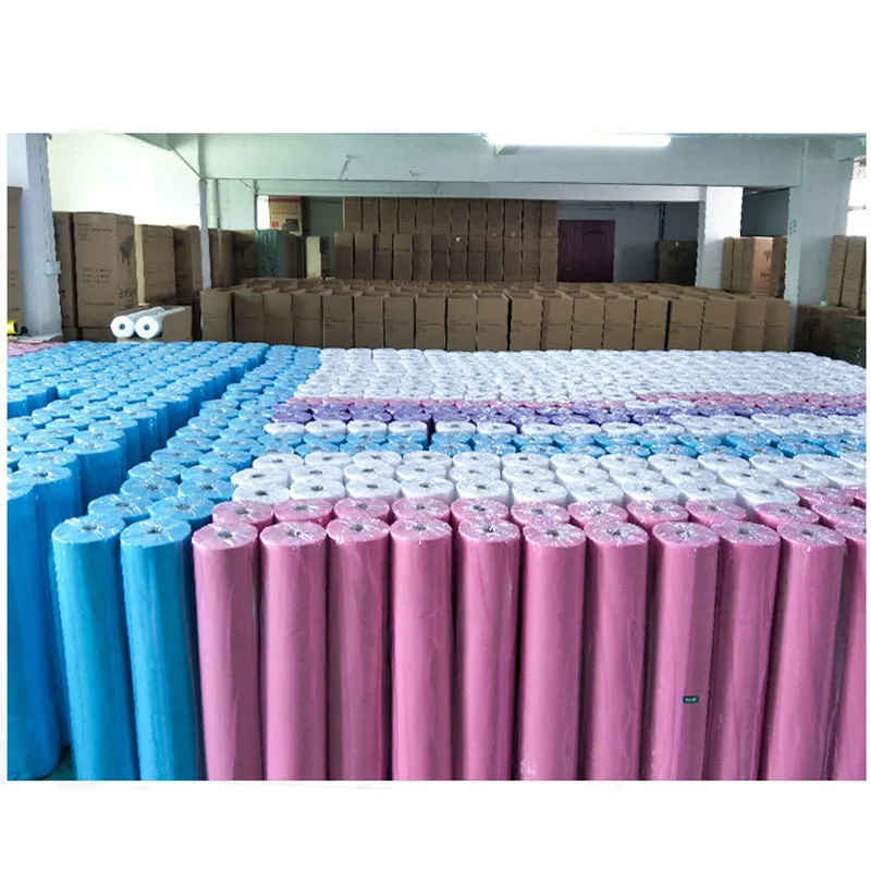 Medical Waterproof Table Disposable Massage Bed Sheets For Hospital Spa Non-Woven Fabric Cover 80*180Cm