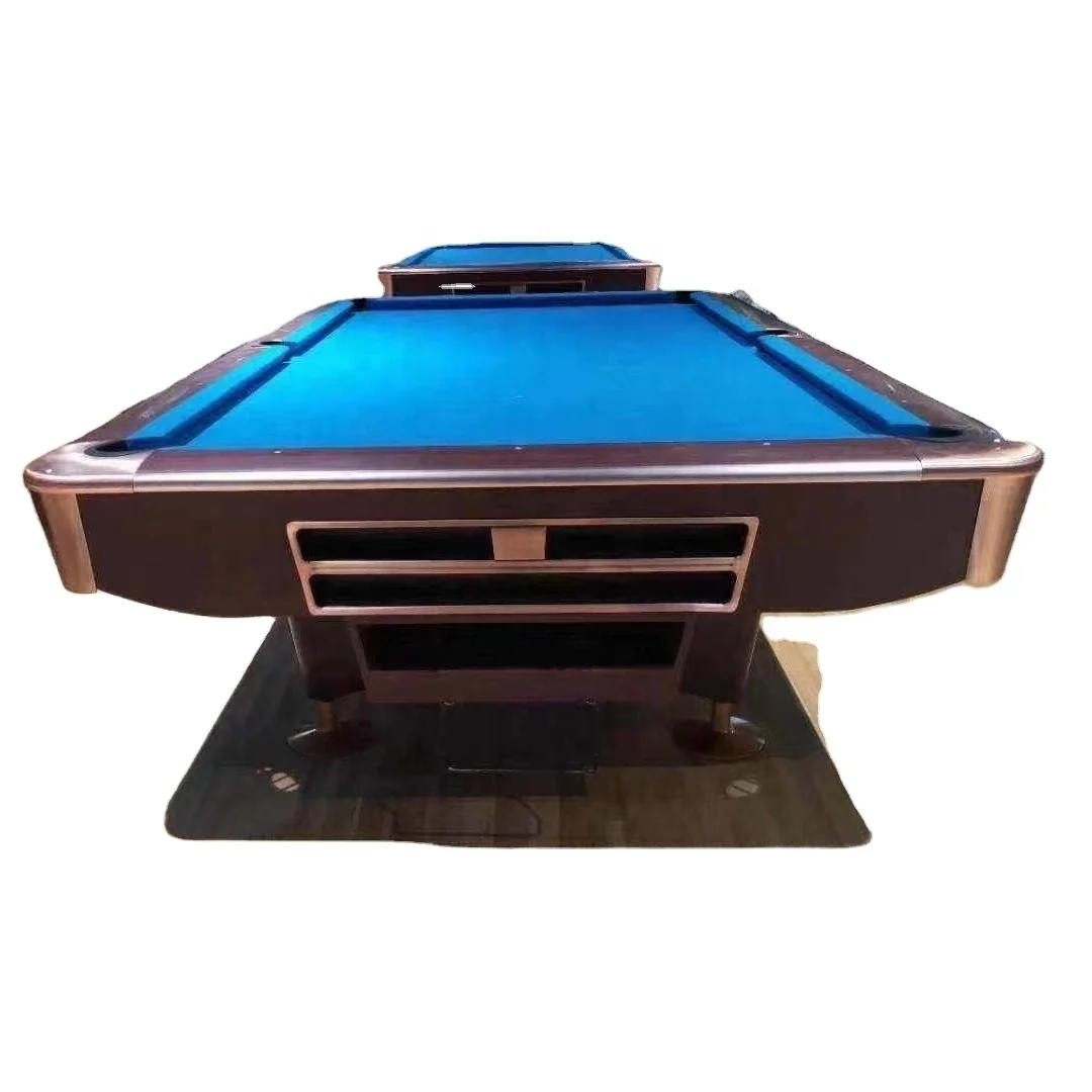 Professional 9ft French pool table slate bed 9 ball billiard table
