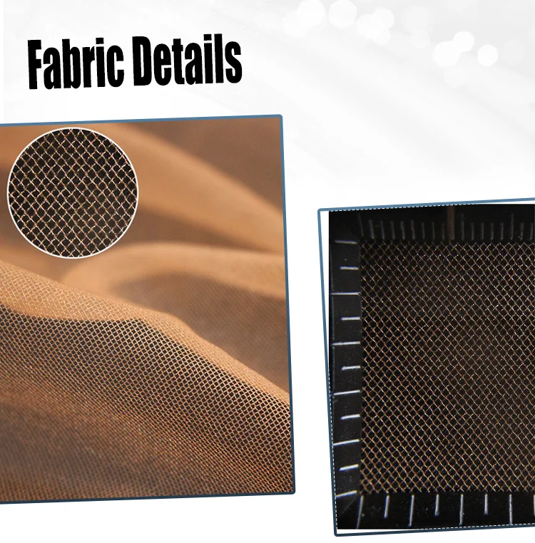 Manufacturer Fine Holes Rhombus Warp Knitted 100% Nylon Tulle Fabric For Lining