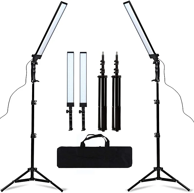 40CM Strip Light 3200-5500K Photography Lighting With Tripod For Youtube Video Photo Studio Photo Camera LED Video Fill Light