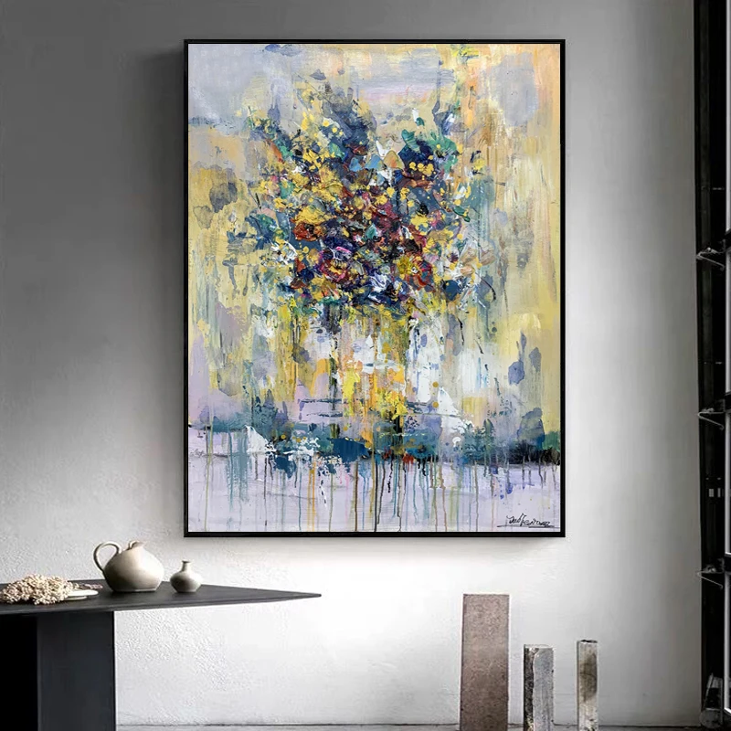 Popular handmade oil paintings Modern Decoration Art Wall Painting Canvas Hand Painted Oil Painting