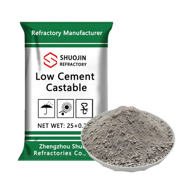 Cheap Factory Price High Strength Low Cement Refractory Castable