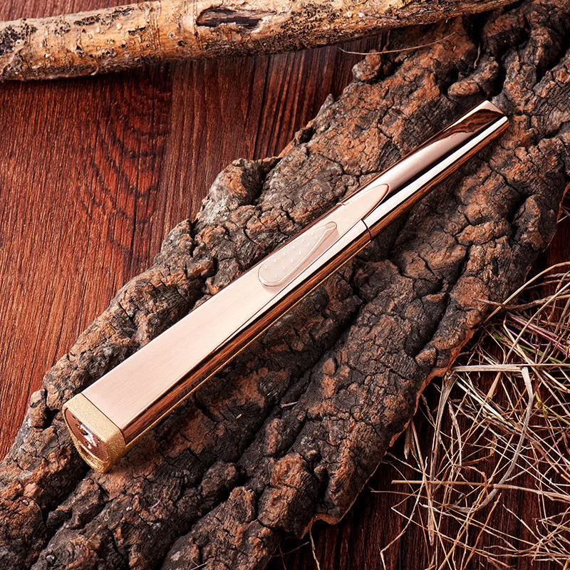 Jobon Brand Single ARC Electric Lighters CUSTOM LOGO USB charging kitchen long windproof pen electronic pulse cigarette lighter