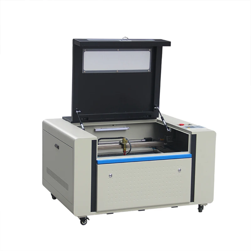 Industrial Cnc Co2 Laser Cutting And Engraving Machine 50w 60W 80w 100w 130w Price for Fabric Acrylic Rubber Stamp