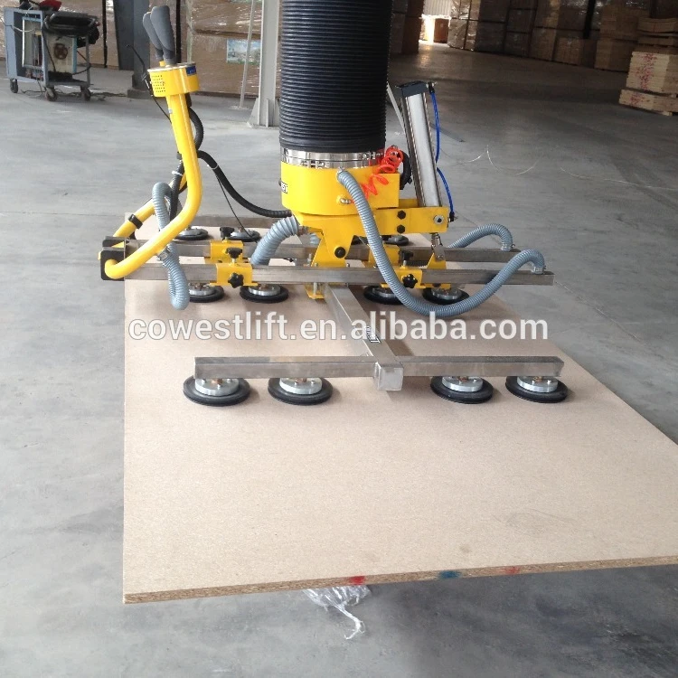 Vacuum tube lifter for chipboard, wooden panel, MDF