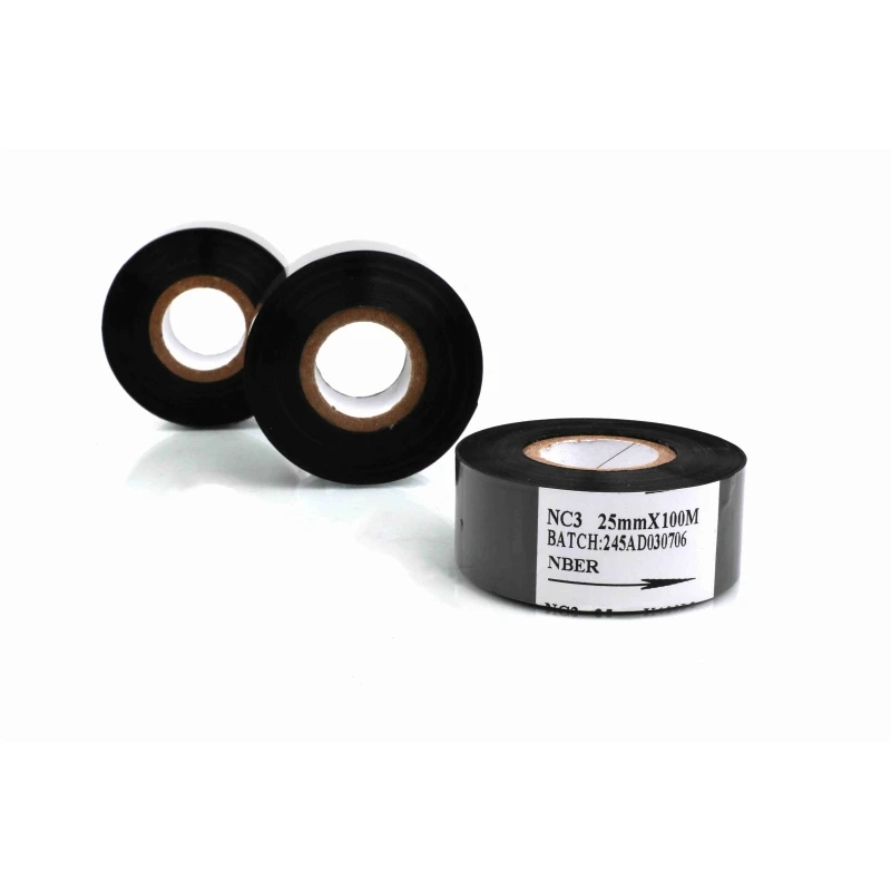 Thermal transfer coding foil 100m hot stamp ribbon for electric code printer