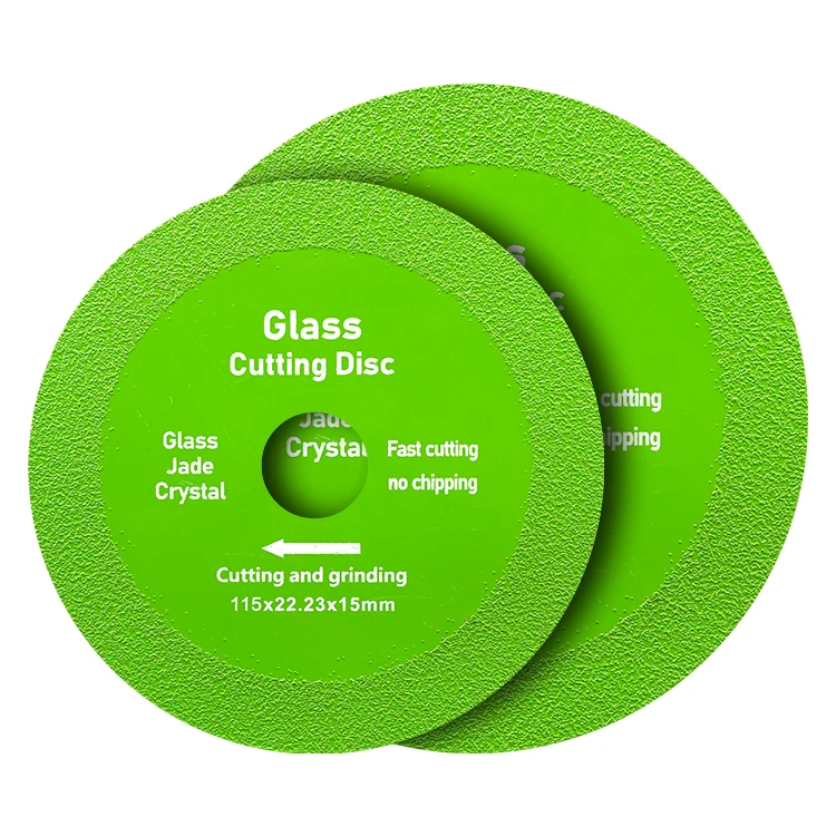 New Green Thin Saw Blade Wheel Glass Ceramic Cutting Tool 4 Inch Ultra-thin Diamond Saw Blade Wheel Glass Cutting Disc