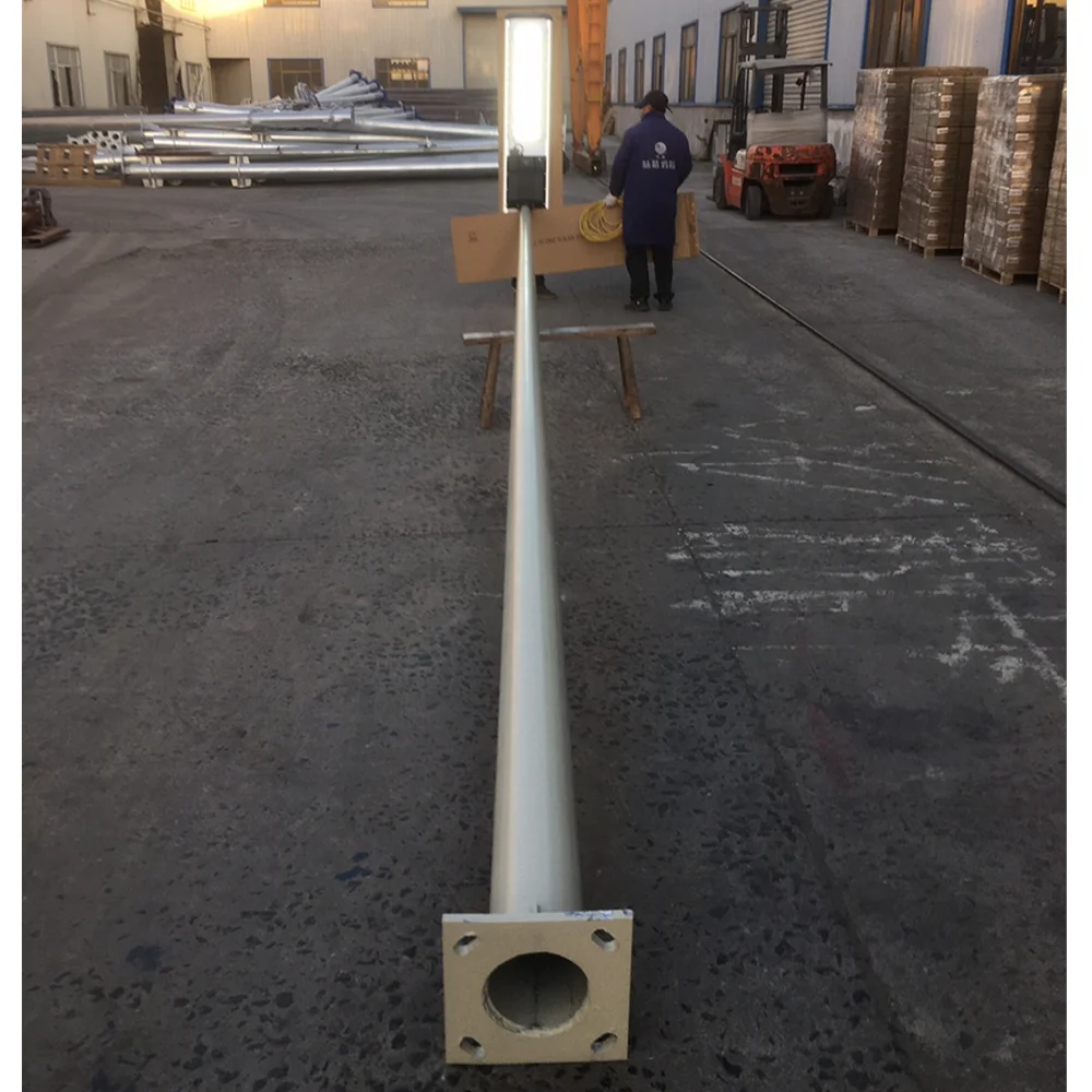 BR Solar 80W with 10m pole  integrated all in one LED solar street light