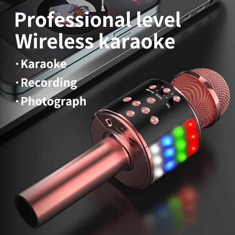 D168C Microphone speakers Microphone karaoke long battery stand by wireless microphone system