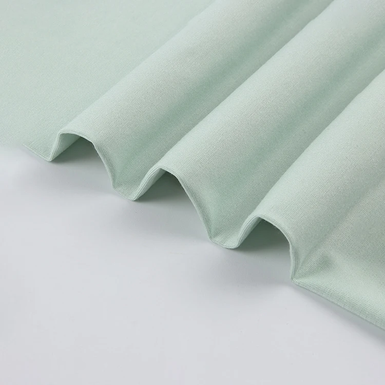 Wholesale 140GSM 70 Bamboo Fiber And 30 Cotton Blend Fabric For Baby Clothes T-shirt