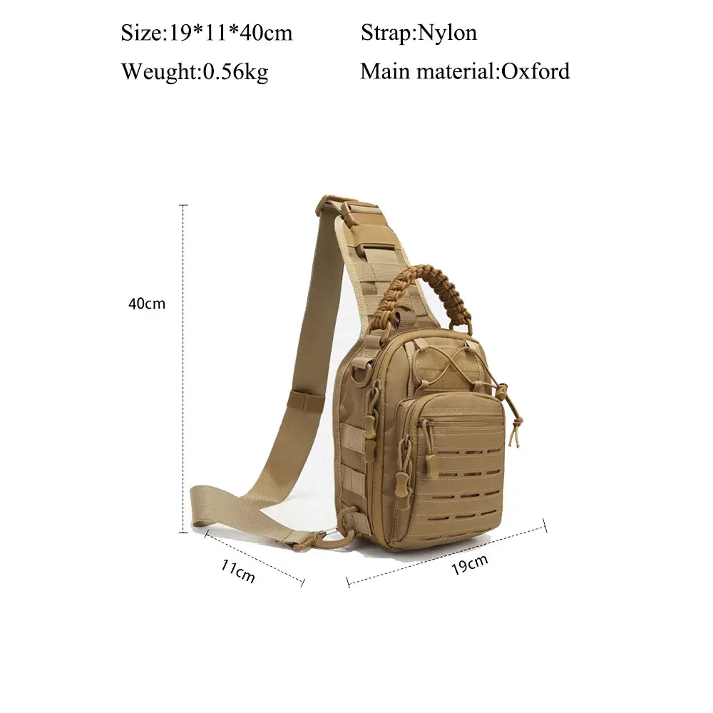 EDC Rucksack Bag Shoulder Sling Backpack Molle Range Bag Everyday Carry  Bag Day Pack Tactical Gear