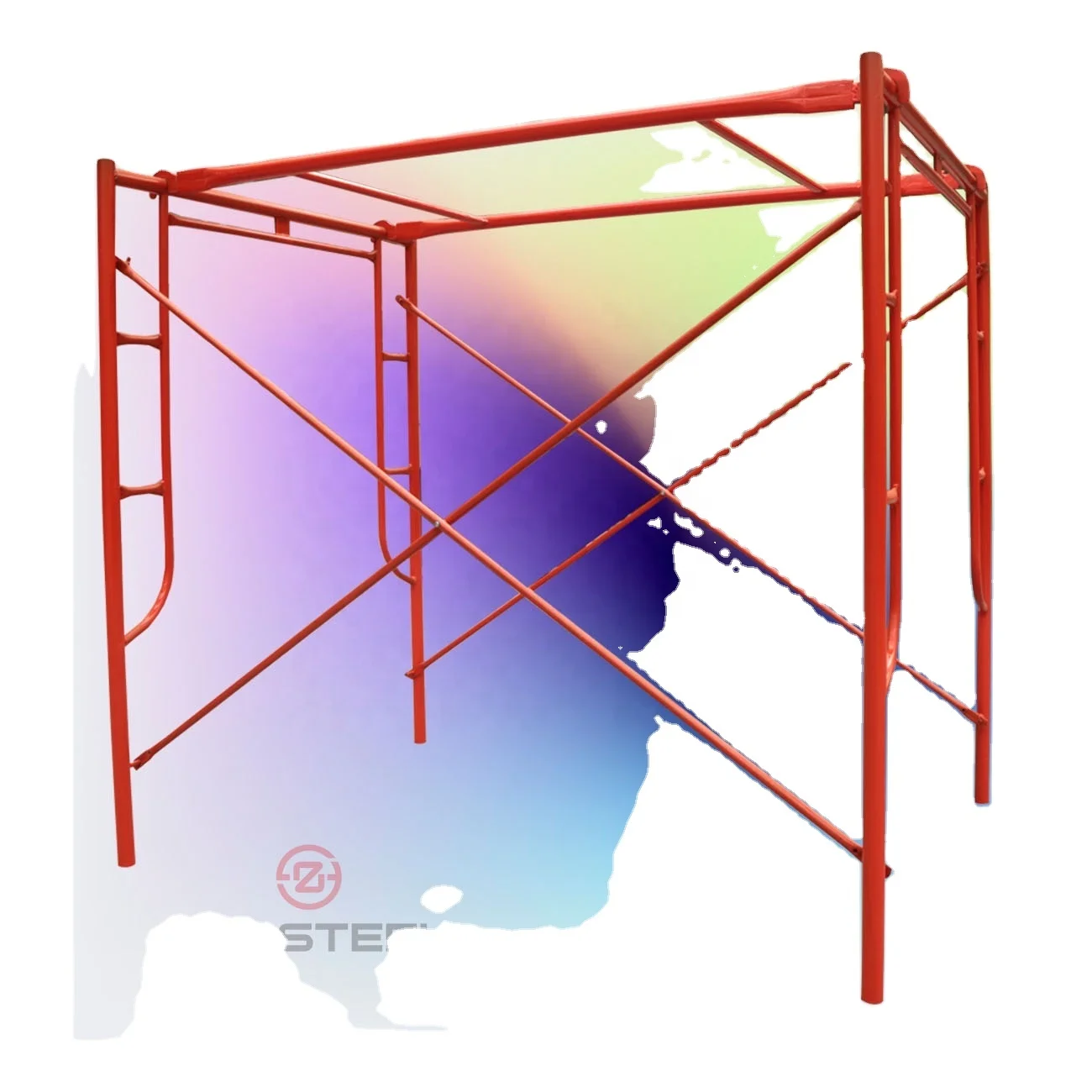 Frame Scaffold Construction mobile Step portal scaffolding heavy-duty hot-dip galvanized ladder H Frame scaffolding