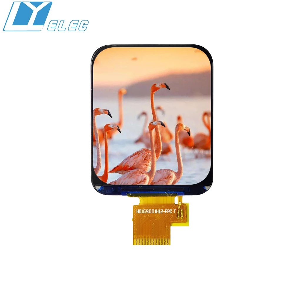 1 69 71 дюймов 240x280 240*280 точки 12 pin IPS цветной TFT ЖК-дисплей Панель модуль Сенсорная панель TP умные женские