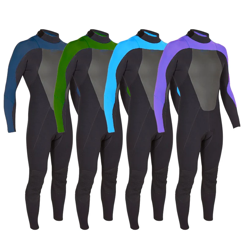Popular Spearfishing Long Sleeve Snrokeing Swimming Scuba Diving Wetsuits Neoprene 5Mm Oem Men Surfing Wetsuit