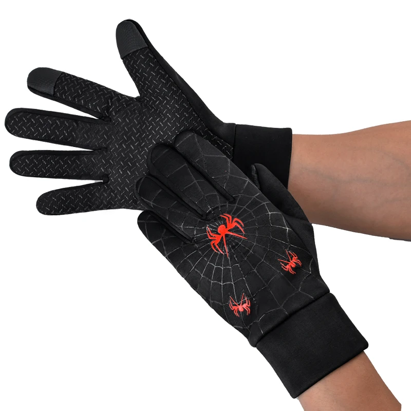 HBG 2058 Outdoor Winter running glove Touch Screen Anti splash Long Finger Sports Gloves