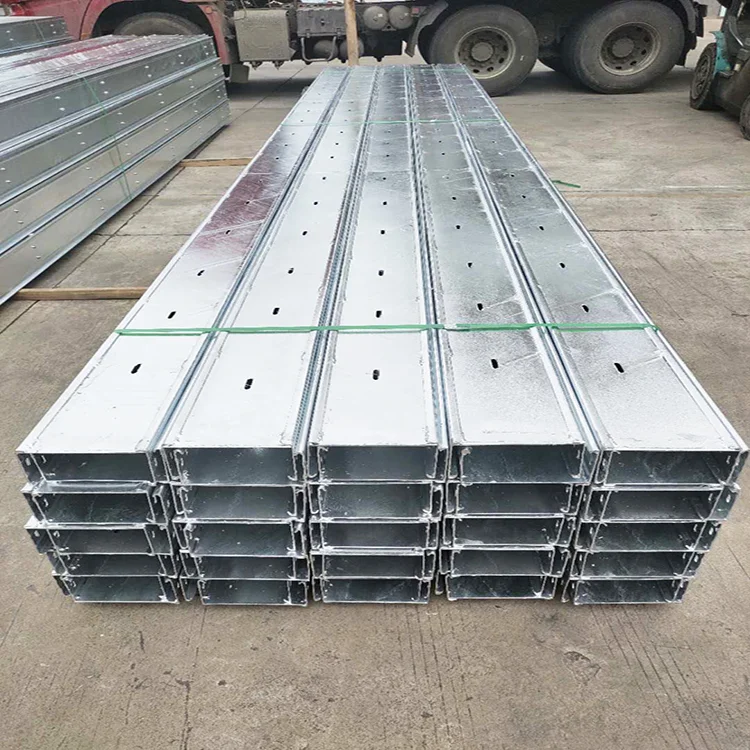 CE Certificate Customized Pre-galvanized steel perforated cable tray