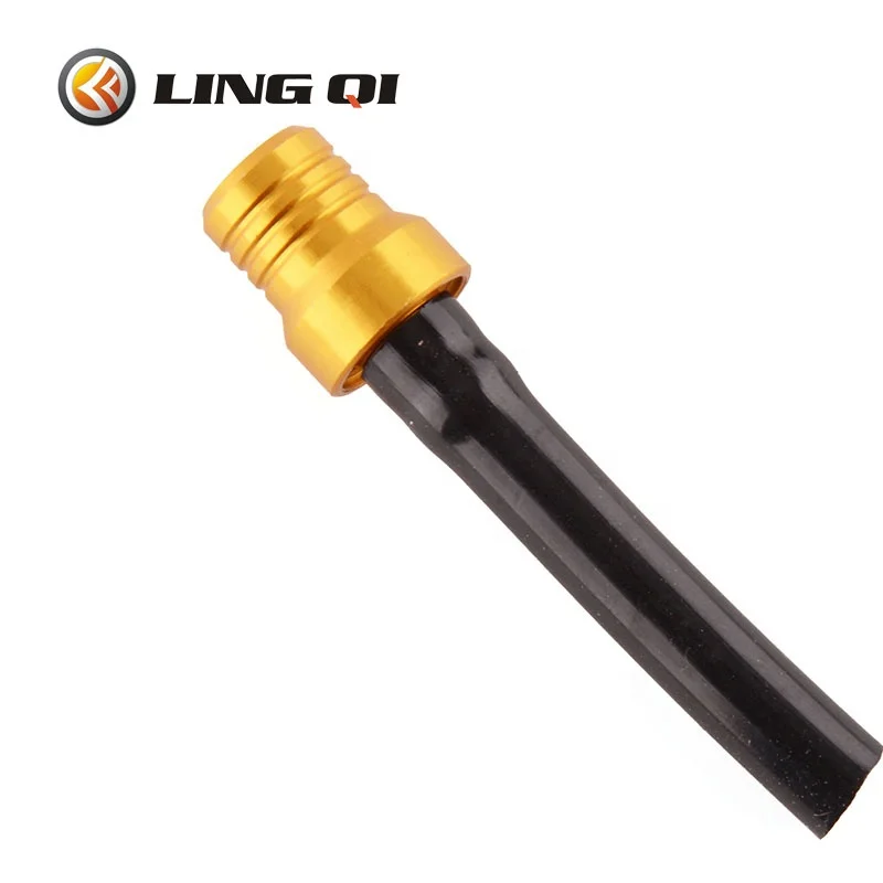 Motorcycle Gas Fuel Cap Single Way Valves Vent Breather Hoses Tubes For Motocross ATV Quad Dirt Pit Bike Fuel Tank Breather Pipe