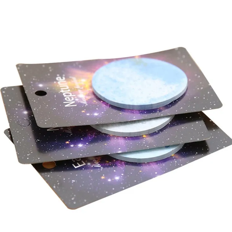 2019 Hot Sale 4PCS/SET Planet Earth Moon Mini Memo Pad N Times Sticky Notes