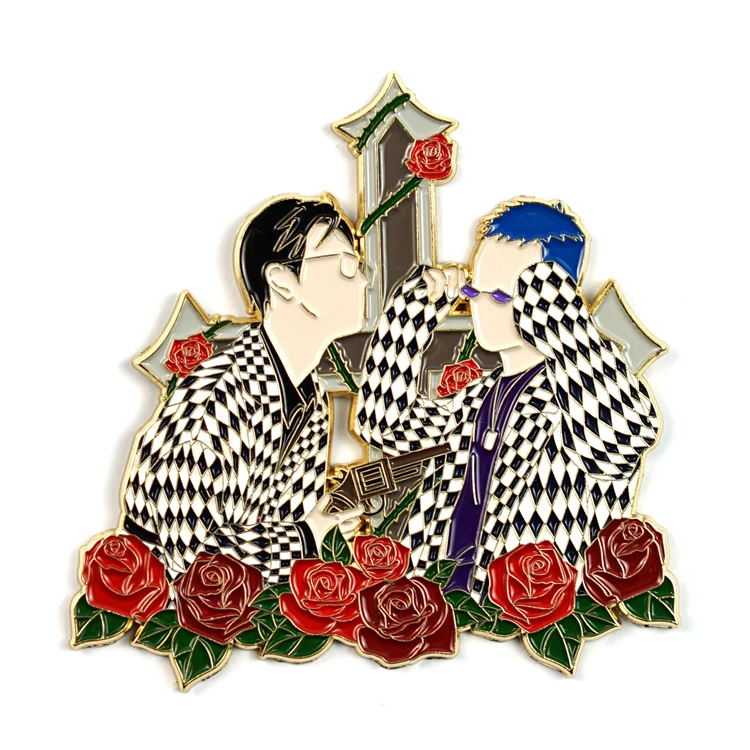 Westar China Factory Low Minimum Quantity Custom Logo Metal Badge Hat Hard Soft Enamel Lapel Pin For Clothes Bags