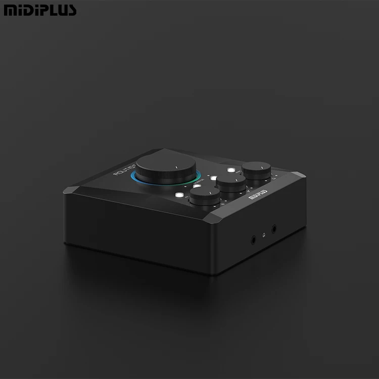 Midiplus Routist RS Professional 2In2Out Audio Interface Optimal For Recording & Dubbing Seamlessotg Mobile Connection
