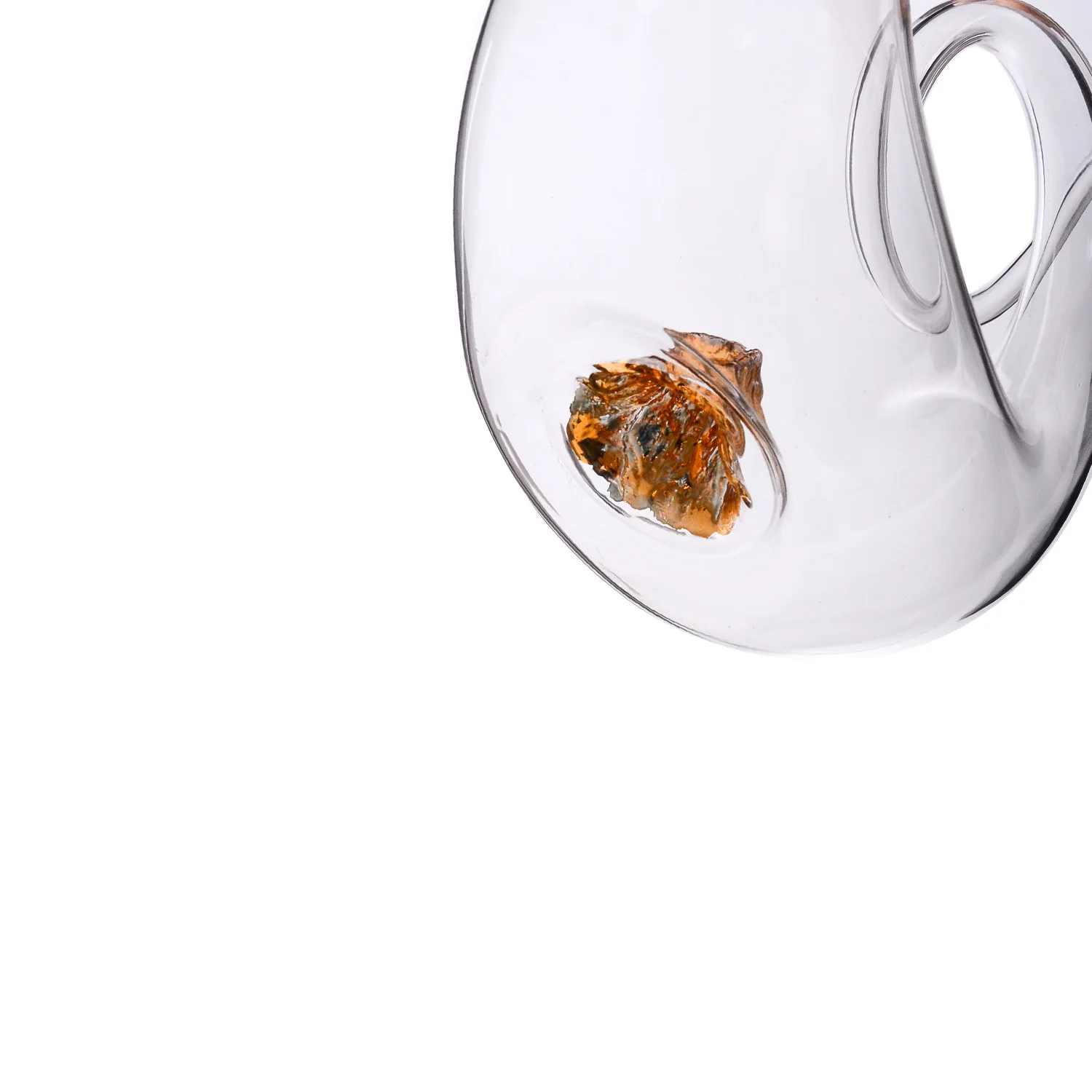 Samlife-23109 Red Wine Decanter Set Hand Blown Crystal Glass Wine Decanter with gold foil