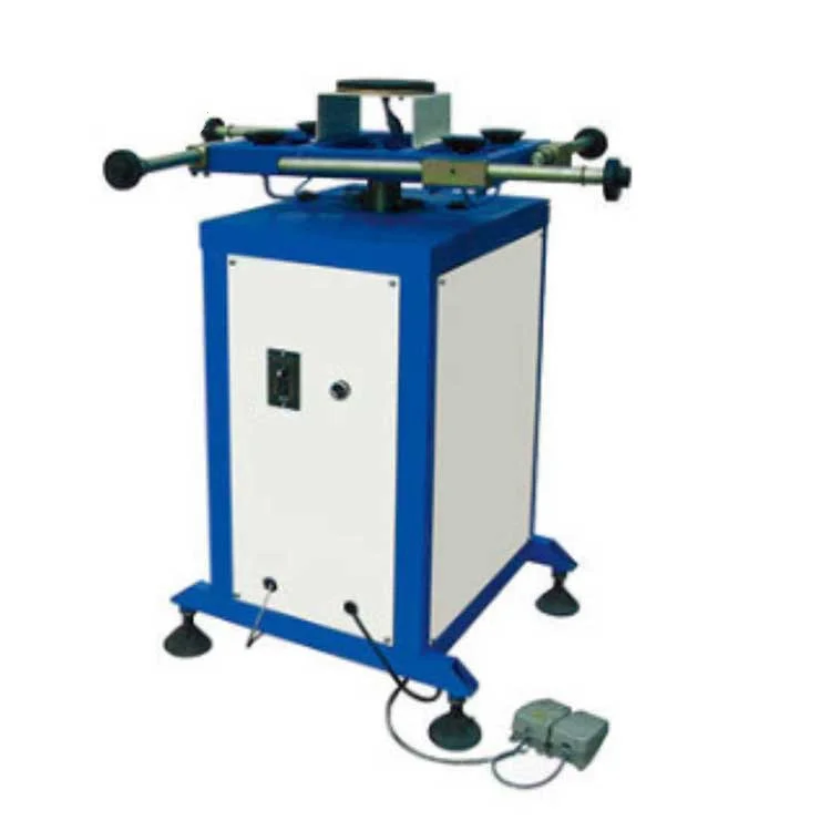 Double Glazing Glass Equipment Rotated Sealant Spreading Table