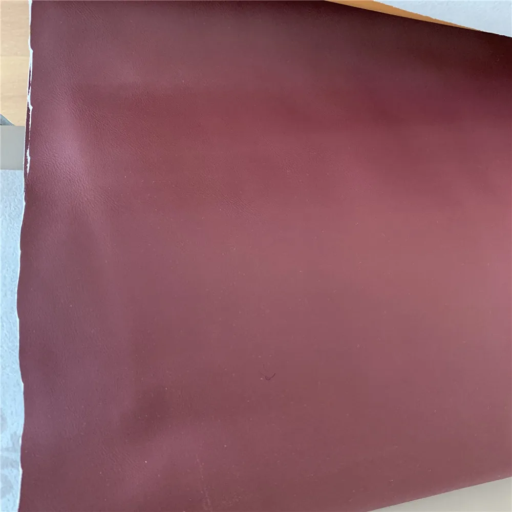 Eco-Friendly Faux Nappa Grain Fabric Waterproof PU Synthetic Leather Sofa Furniture Upholstery Solvent Silicone Stain Bags