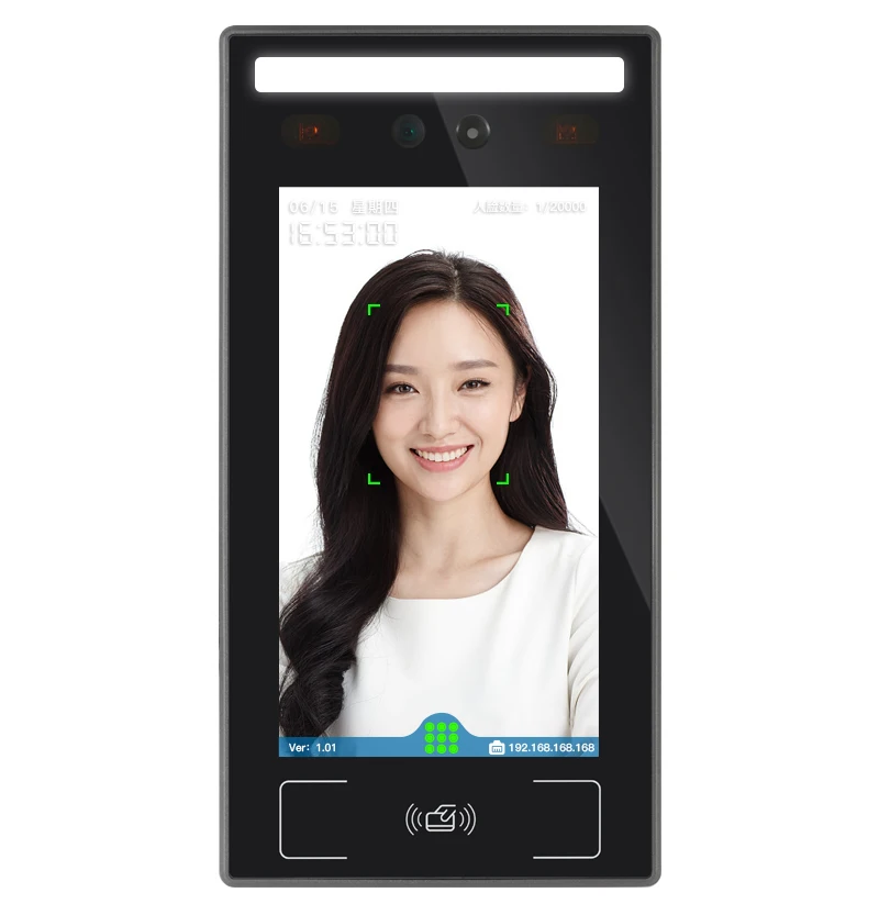 WIFI FA1-H Facial Recognition Biometric Attendance Machine Time Recording QR Reader Attendance Machine And Access Control Device