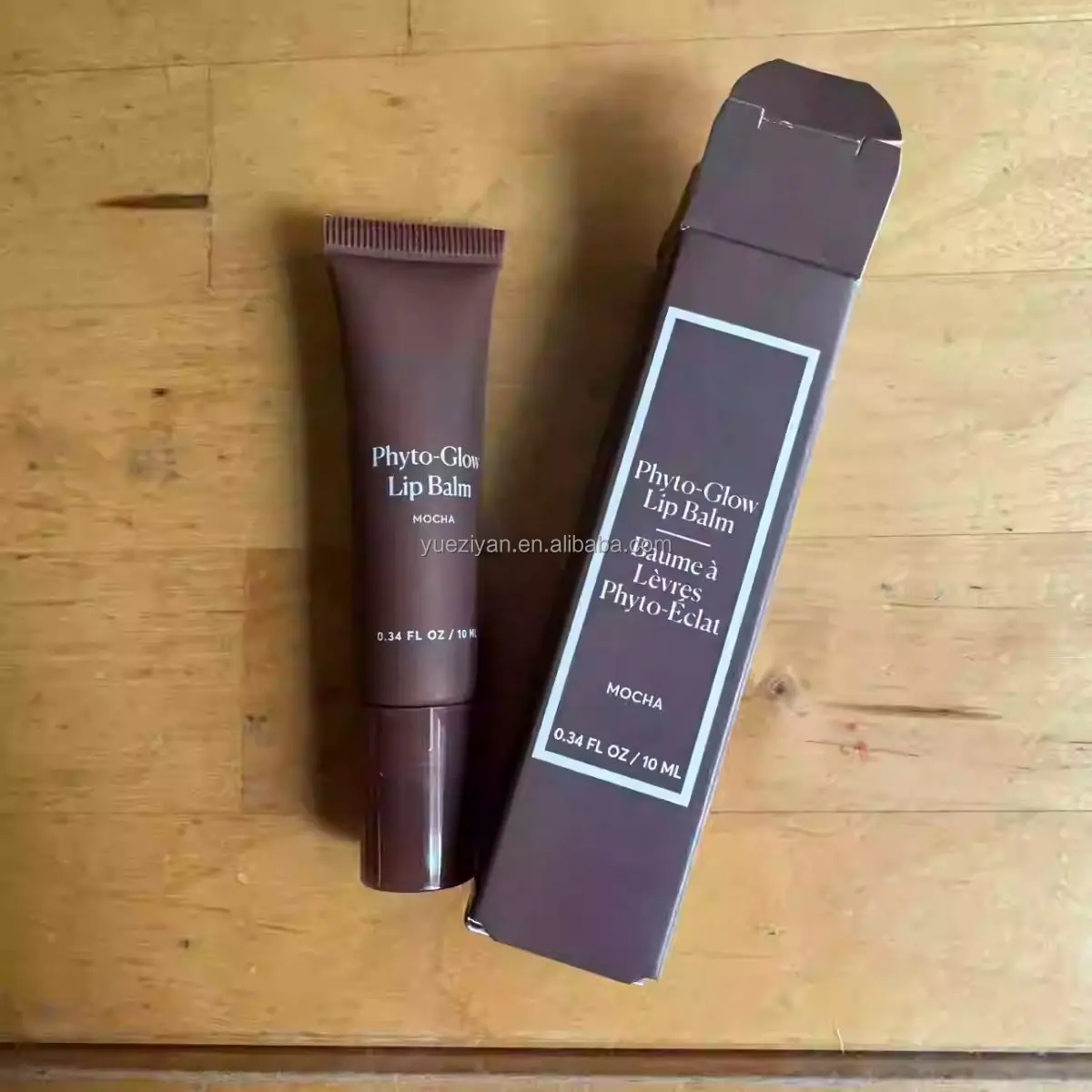 Custom Logo Natural Mocha Lip Balm Private Label Organic Vegan Pant Glow Care Moisturizing Lip Balm