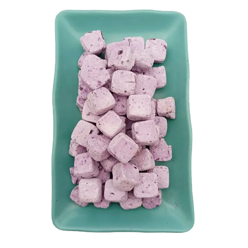 OEM ODM Cat Treats Snack FD Milk Cubes Freeze Dried Pet Food in Bulk