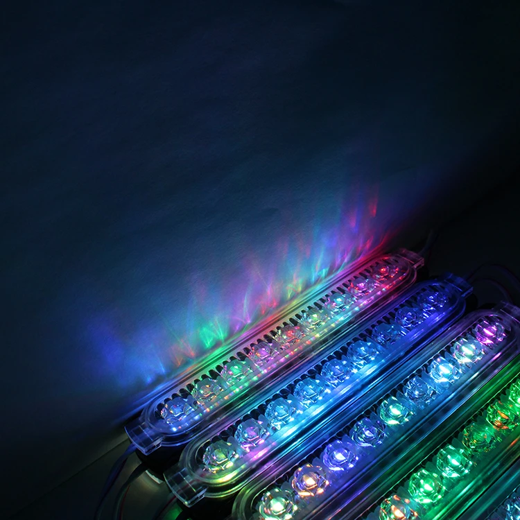 14325-2835-1.8W RGB DC12V LED Module 2835 LED Lights Waterproof Advertisement Design 3 LED Modules Lights RGB Color Super Bright