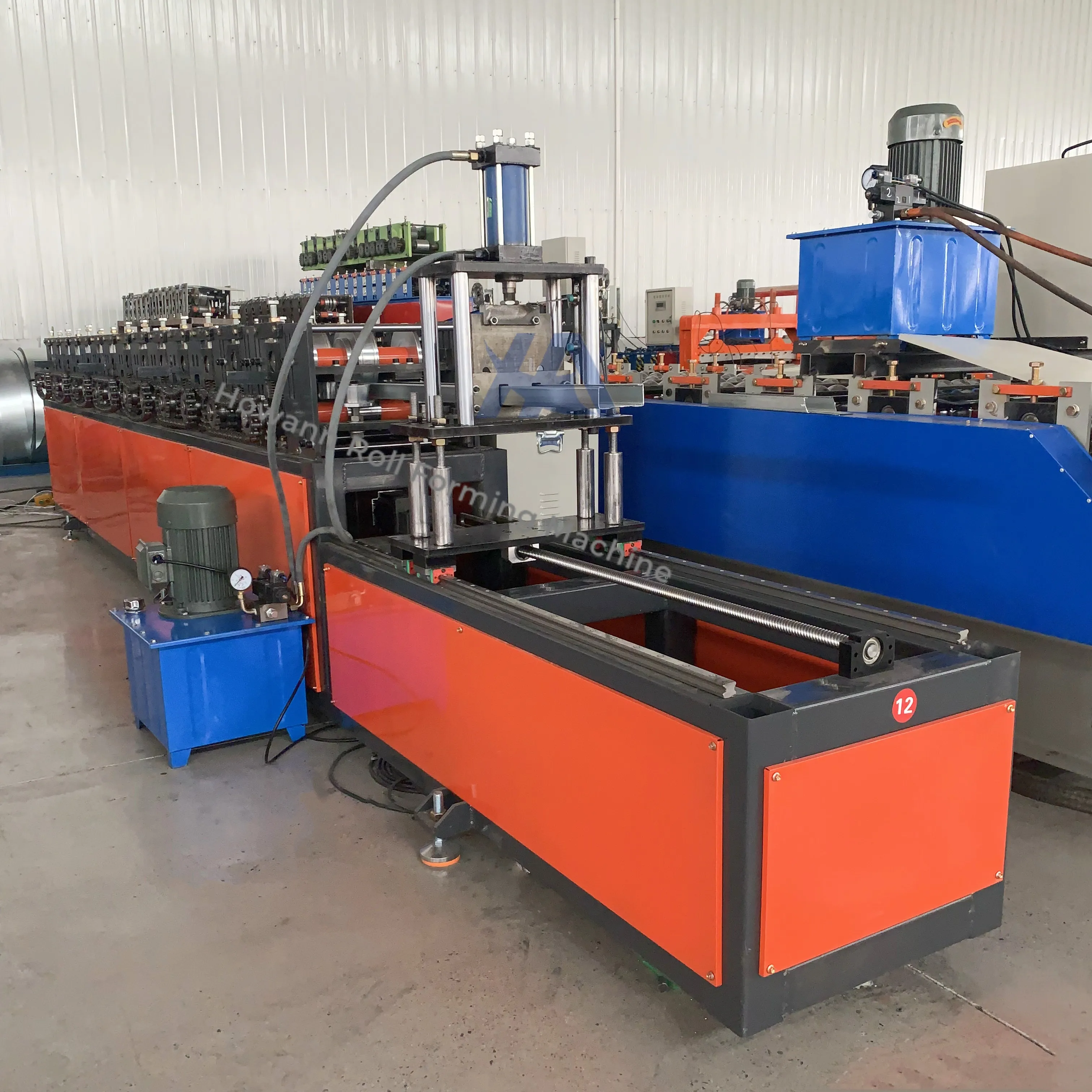 High Speed C Profile Purlin Making Equipment CZ Channel Steel Framing Making Machine C Z Purlin Forming Machine