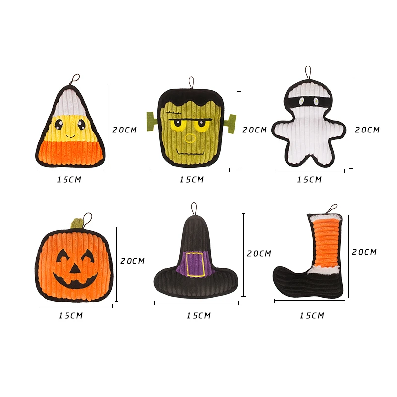 Wholesale Custom Halloween Pet Toys Dog Chew Toys
