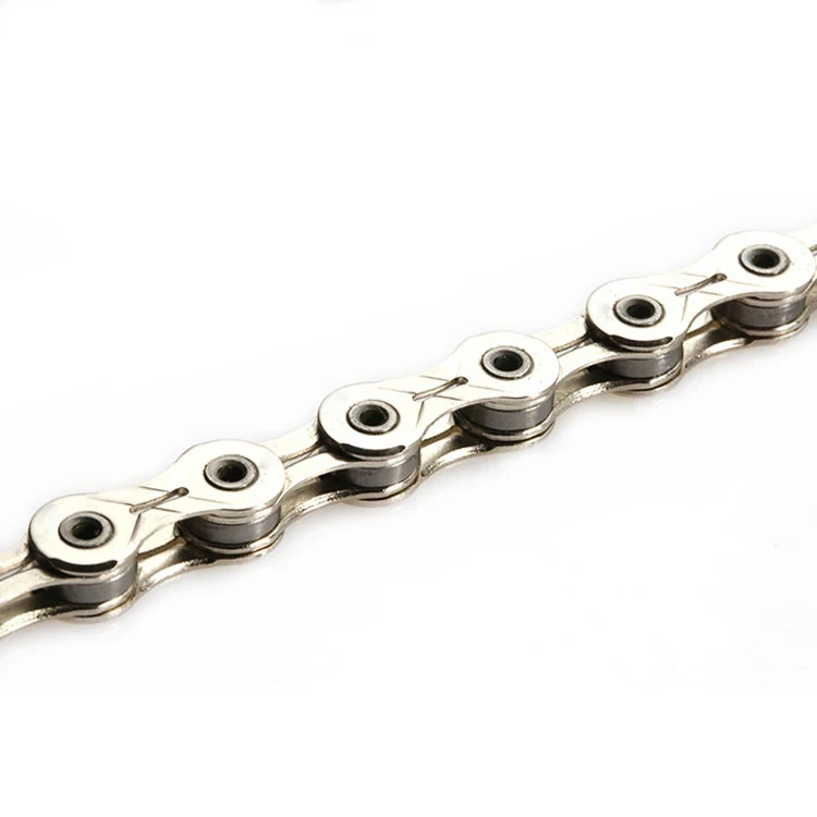 Wholesale High Quality Bicycle Chain CX10SL 116L 10 speed Cheap Bicycle Parts All Hollow In Silver Color