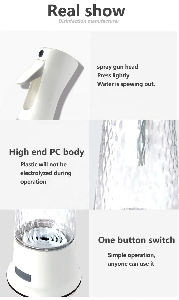 Portable 5 Min Hypochlorite Disinfection Water Generator No Need Salt Water Making Machine